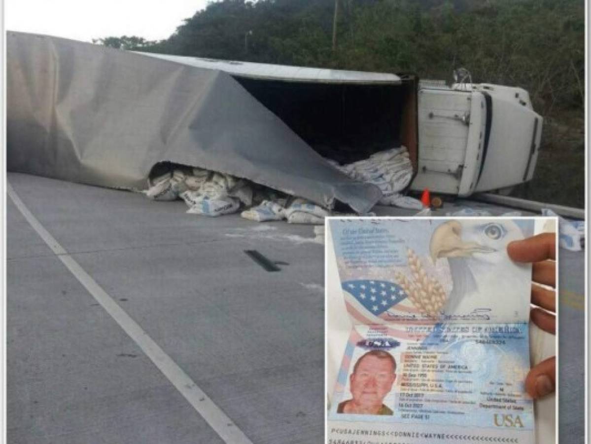 Dos estadounidenses mueren en aparatoso accidente en Honduras