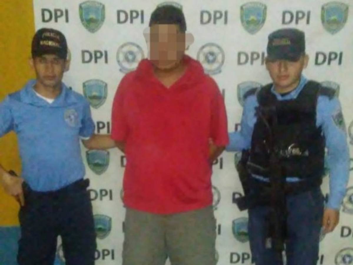 Capturan a hombre que presuntamente atentó contra policía en Cortés