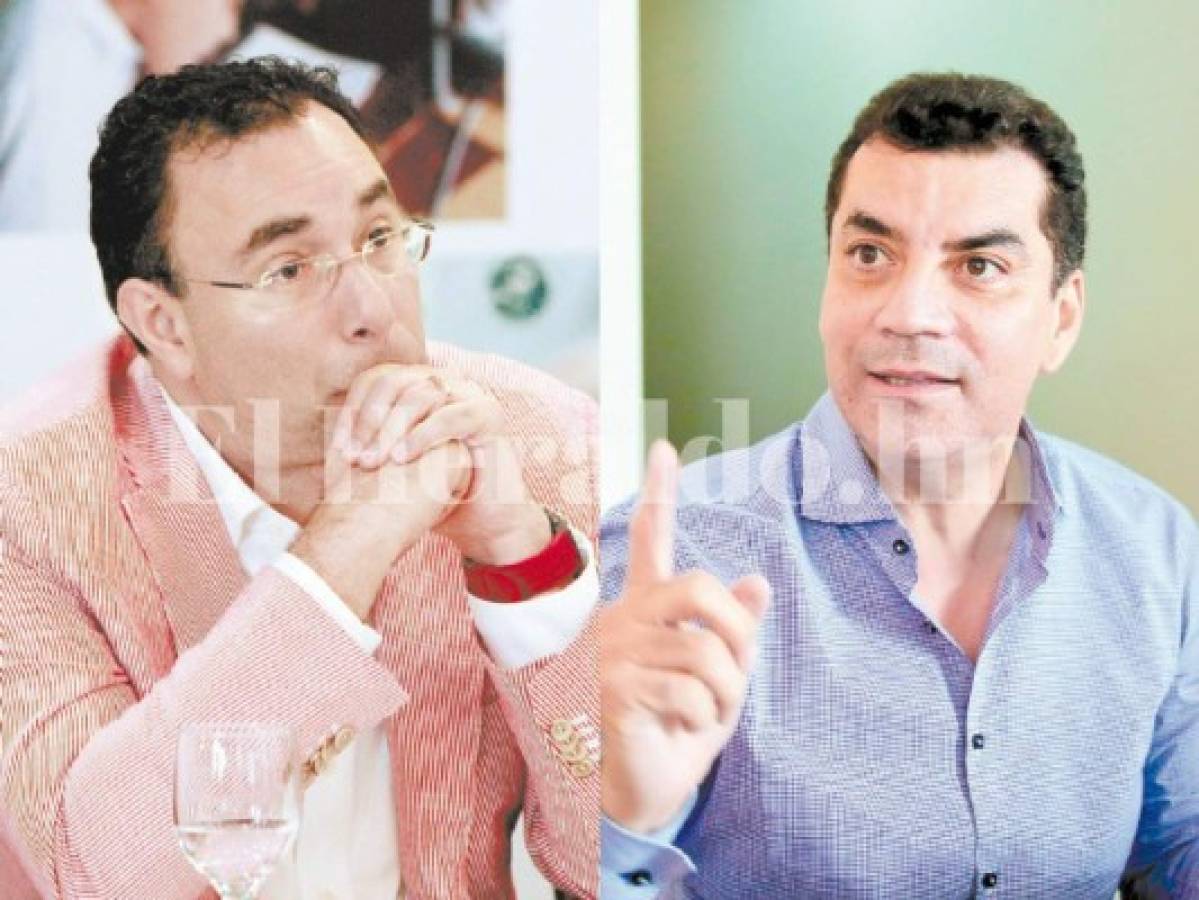 Irreconciliables Elvin Santos y Luis Zelaya en el Partido Liberal