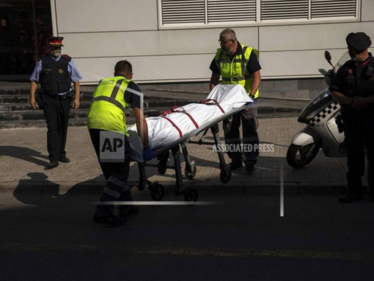 España: policía mata a sospechoso de incidente terrorista 