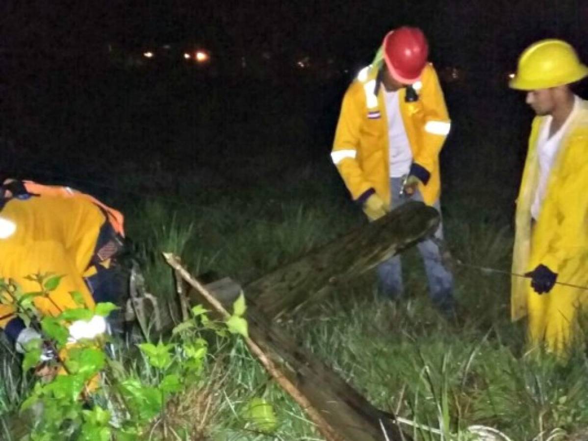 EEH atiende daños daños a red producto del temporal