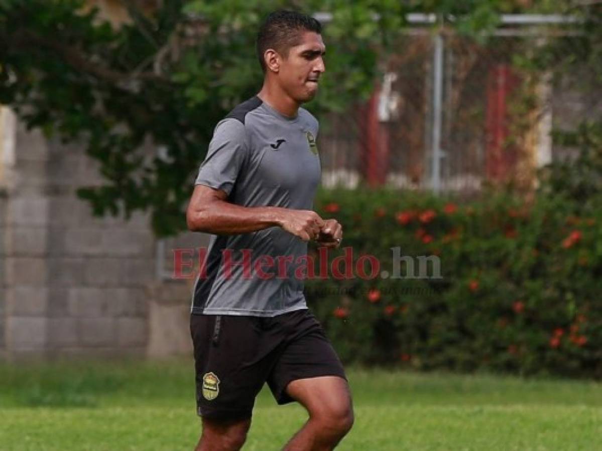 Jorge Claros es duda con Real España para enfrentar a Platense