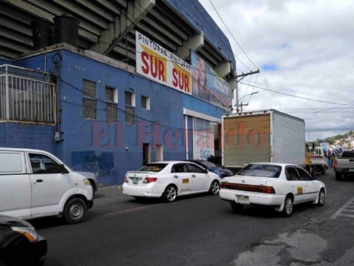 Blindan el estadio Nacional para la final entre Motagua vs Real España