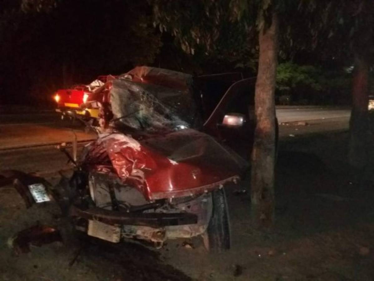 Un muerto y un herido tras choque de un vehículo contra árboles en SPS