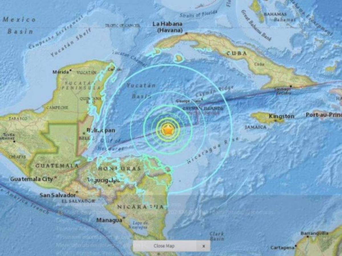Alerta de tsunami en Honduras tras potente sismo en México