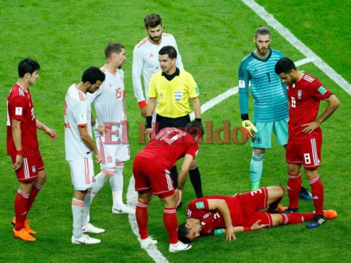 España vence a Irán con gol de Diego Costa