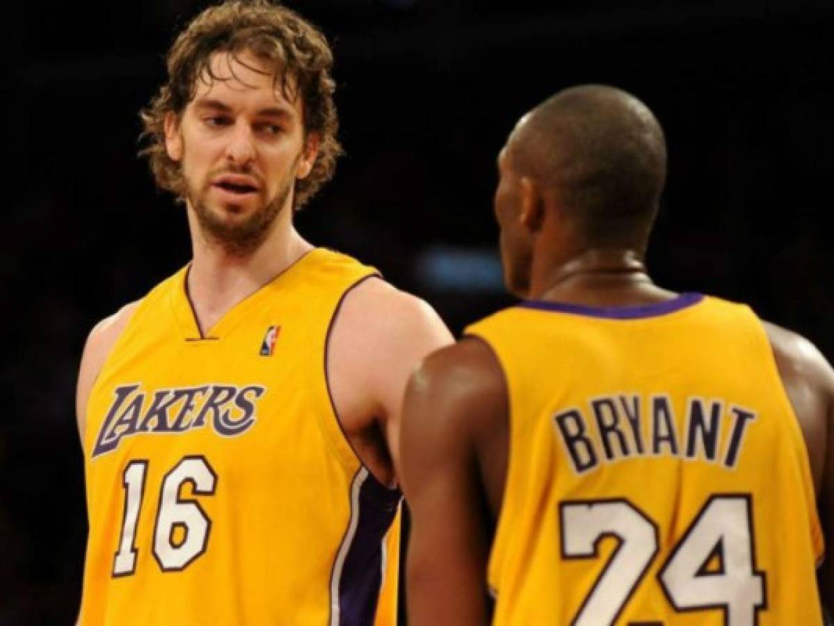El emotivo recuerdo de Pau Gasol a Kobe Bryant tras el título de los Lakers