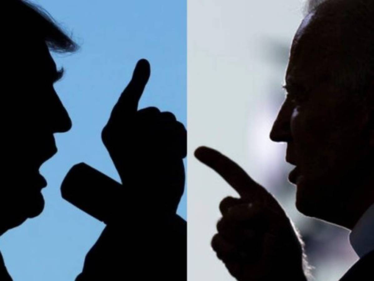 A semanas para las elecciones, Trump y Biden compiten en TV