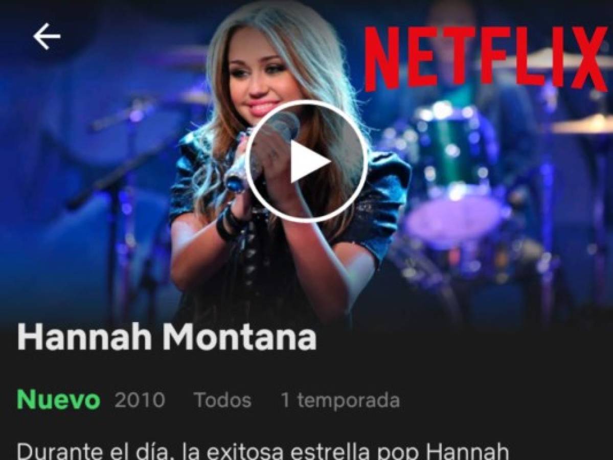 Hannah Montana llega a Netflix y las redes sociales enloquecen