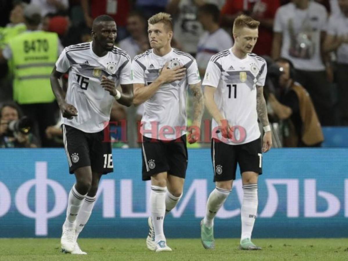 Alemania gana 2-1 ante Suecia dejándolo cerca de la clasificación a octavos de final