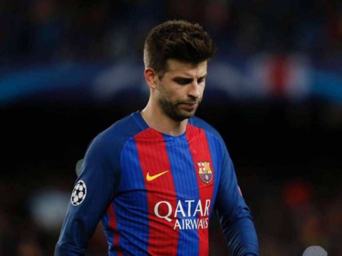 Gerard Piqué, baja del Barcelona para el último partido contra el Eibar  