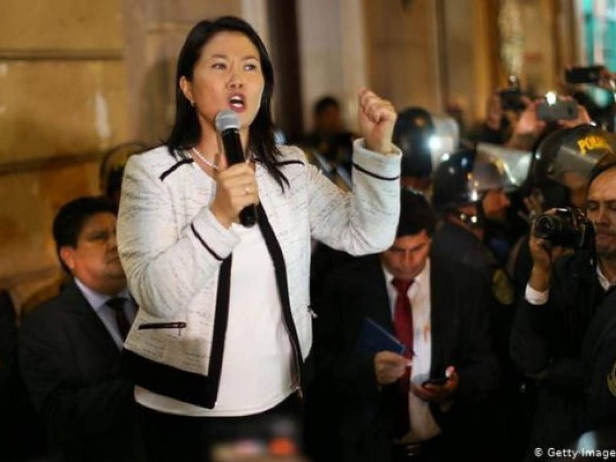 El 23 de enero juez decidirá si envía de nuevo a prisión a Keiko Fujimori