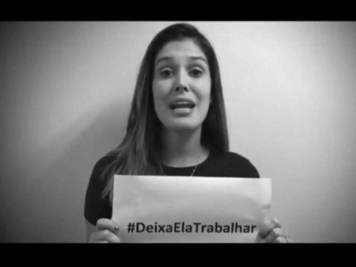 VIDEO: Periodistas deportivas brasileñas lanzan la campaña contra el acoso: 'Deixa Ela Trabalhar'