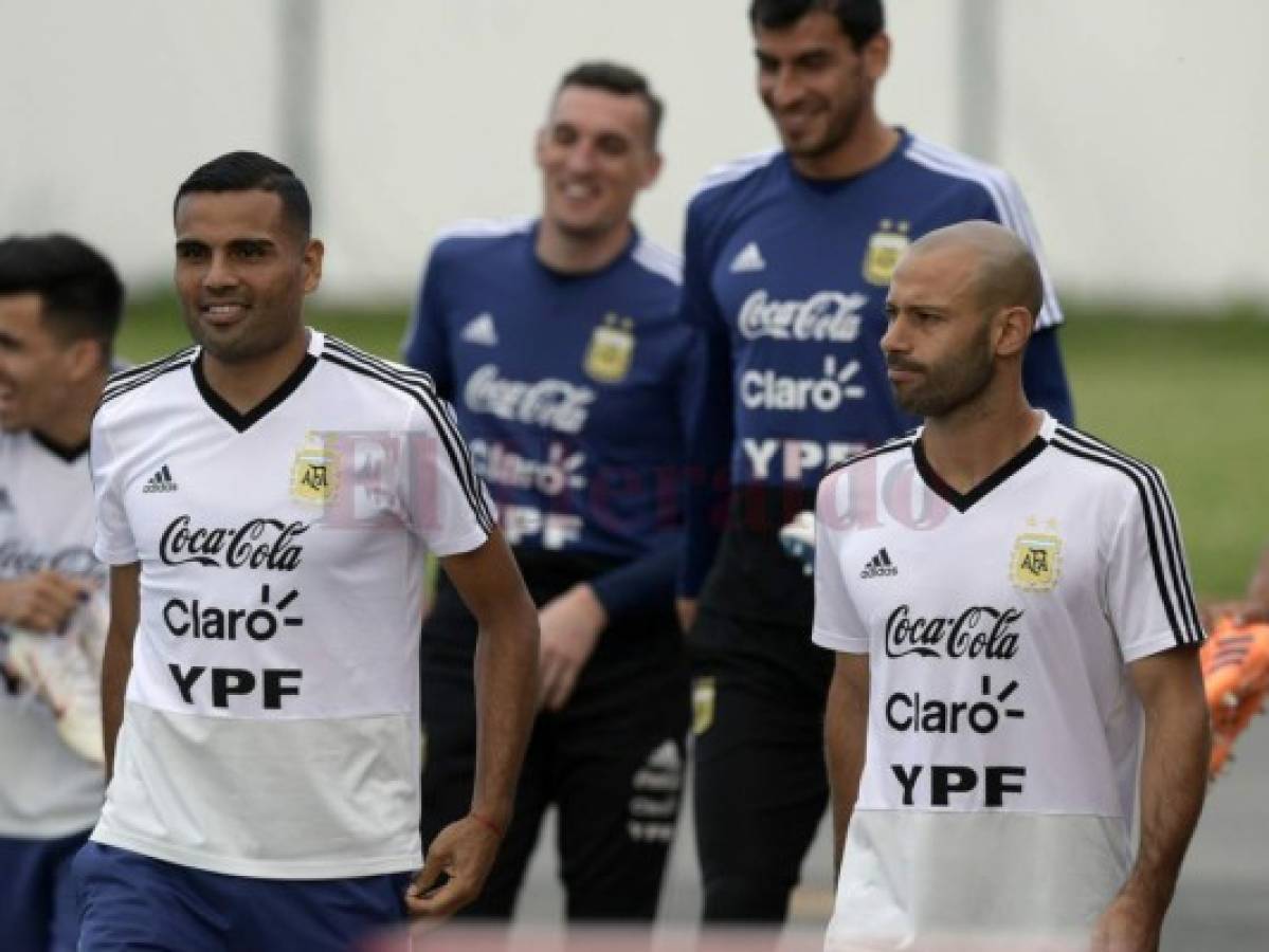 Mercado, Pavón y Pérez serían titular el jueves con Argentina ante Croacia