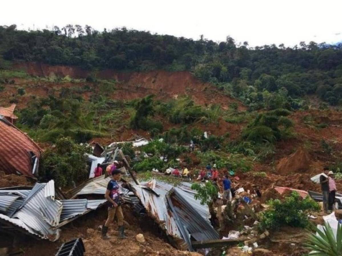 Emiten alerta verde en Santa Bárbara por riesgo de derrumbes