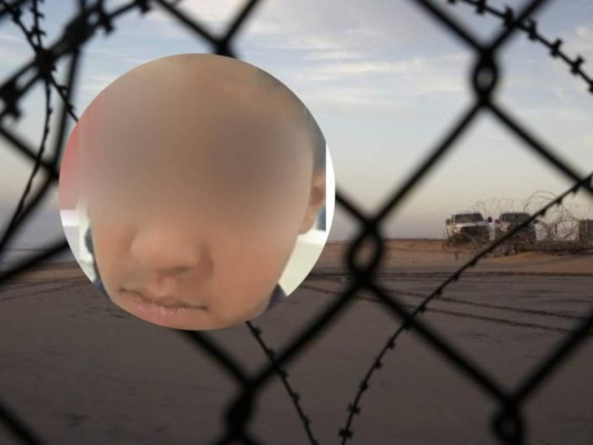 Niño hondureño de ocho años fue abandonado por desconocido que lo usó para ingresar a Estados Unidos