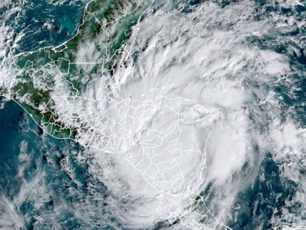 Tormenta tropical Iota ingresa al territorio hondureño por El Paraíso