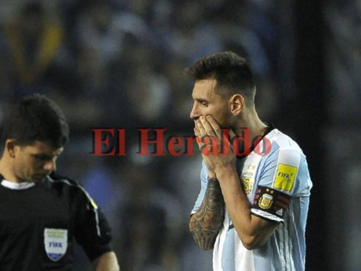 Argentina de Messi al borde de quedar sin Mundial al empatar 0-0 con Perú