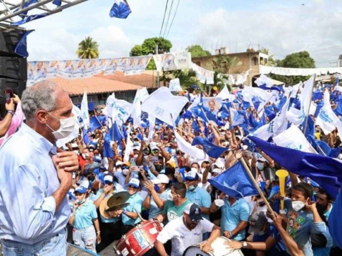 'Así como transformé la capital, haré en el resto del país”, dice 'Tito' Asfura en Olancho