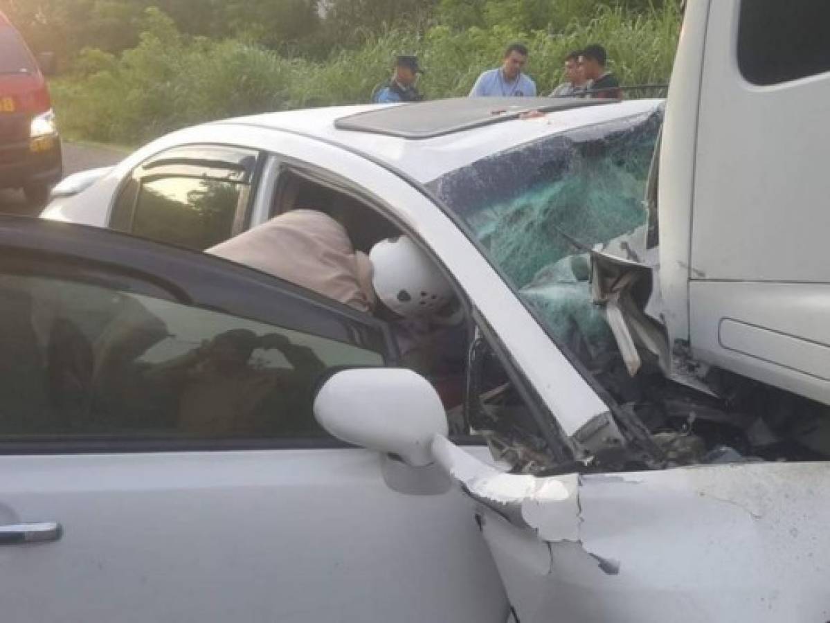 Fatal accidente deja al menos cuatro muertos en carretera a Yoro