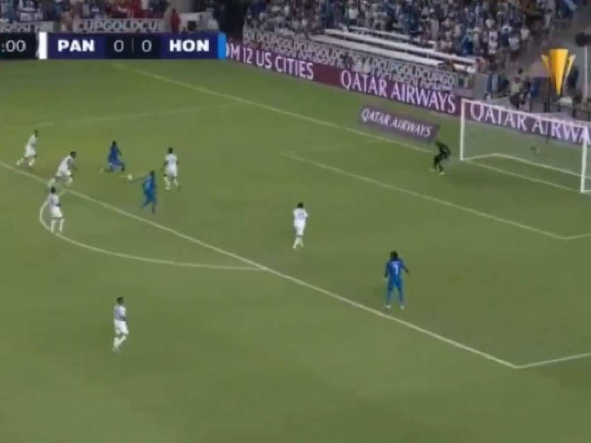 VIDEO: El golazo de Romell Quioto que puso el 1-0 de Honduras ante Panamá