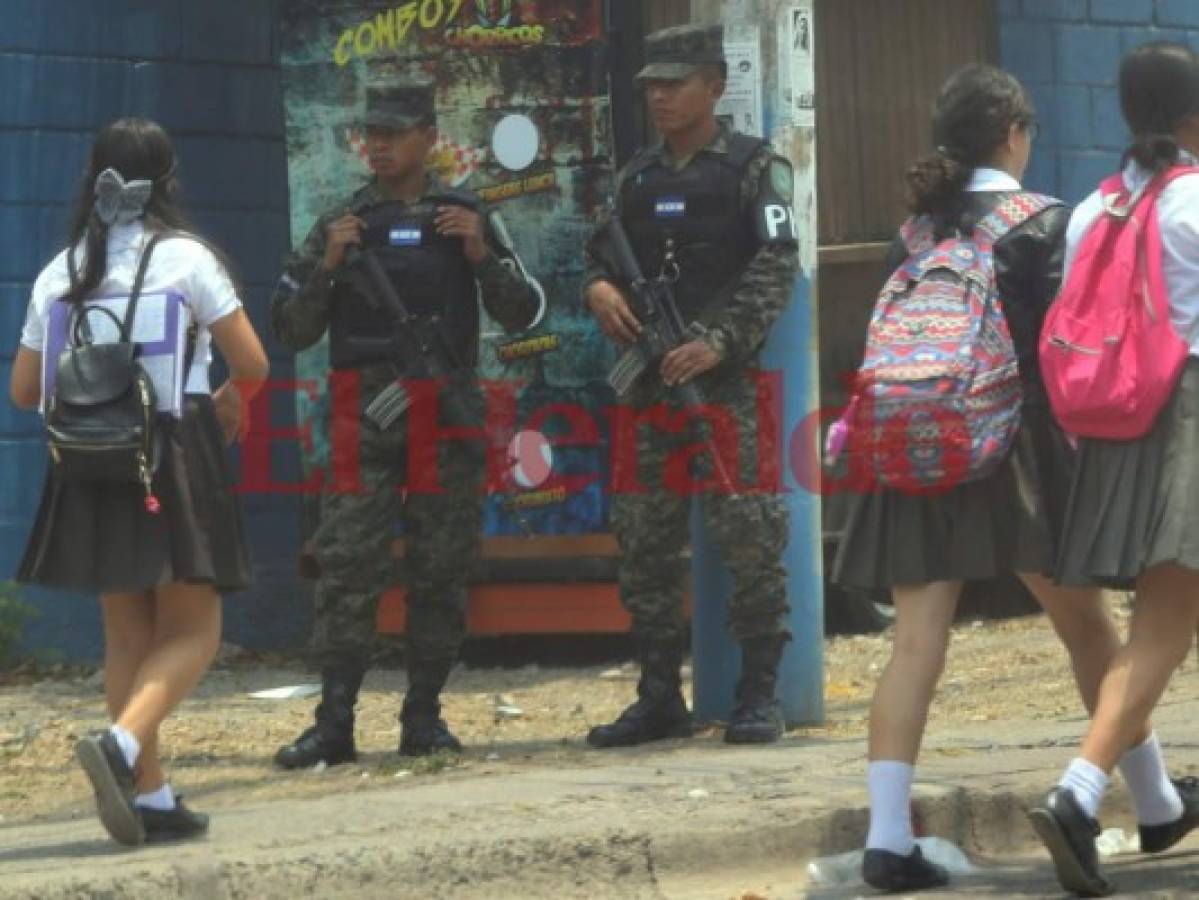 Muchos colegios del país se han visto afectados por la inseguridad.