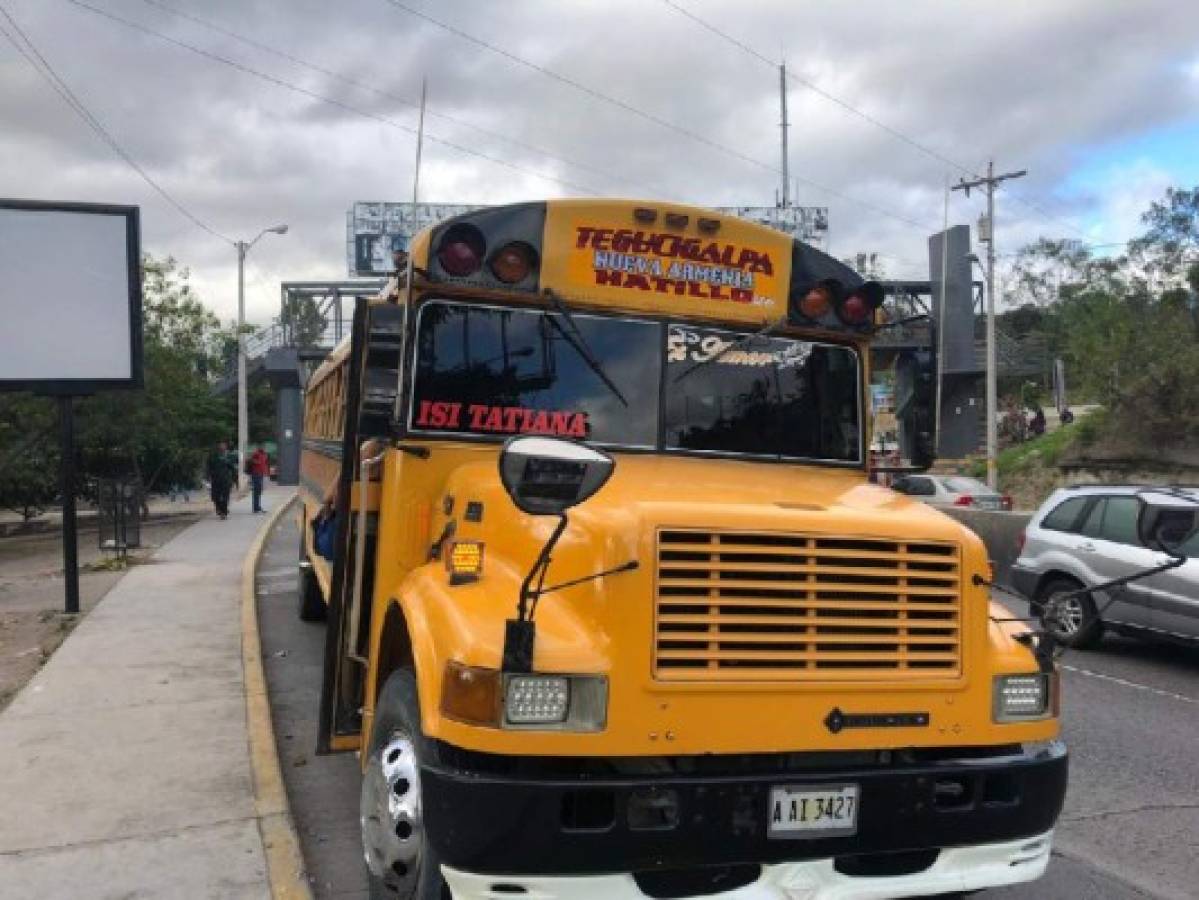Una menor de edad da a luz dentro de un autobús en Tegucigalpa
