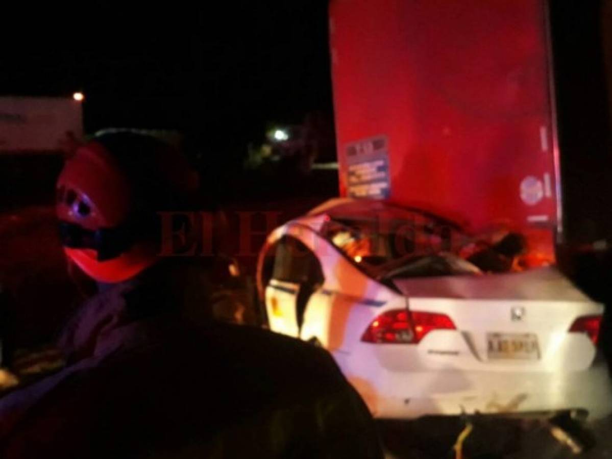 Dos hermanos pierden la vida en accidente de tránsito en Comayagua
