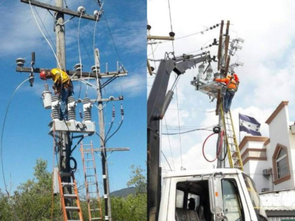Sectores que estarán sin energía eléctrica este viernes 16 de febrero en Honduras