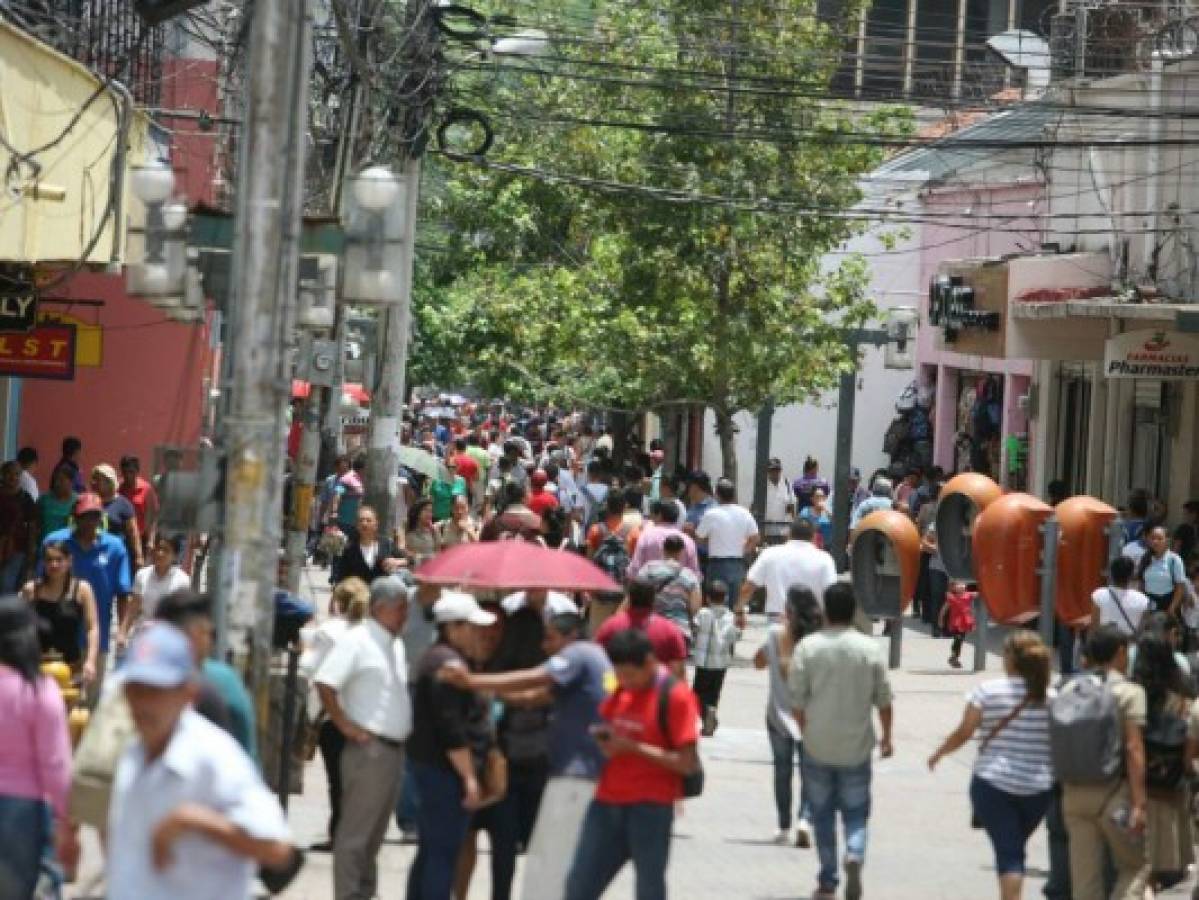 Por iniciar las obras en el paseo Liquidámbar en el centro de la capital de Honduras