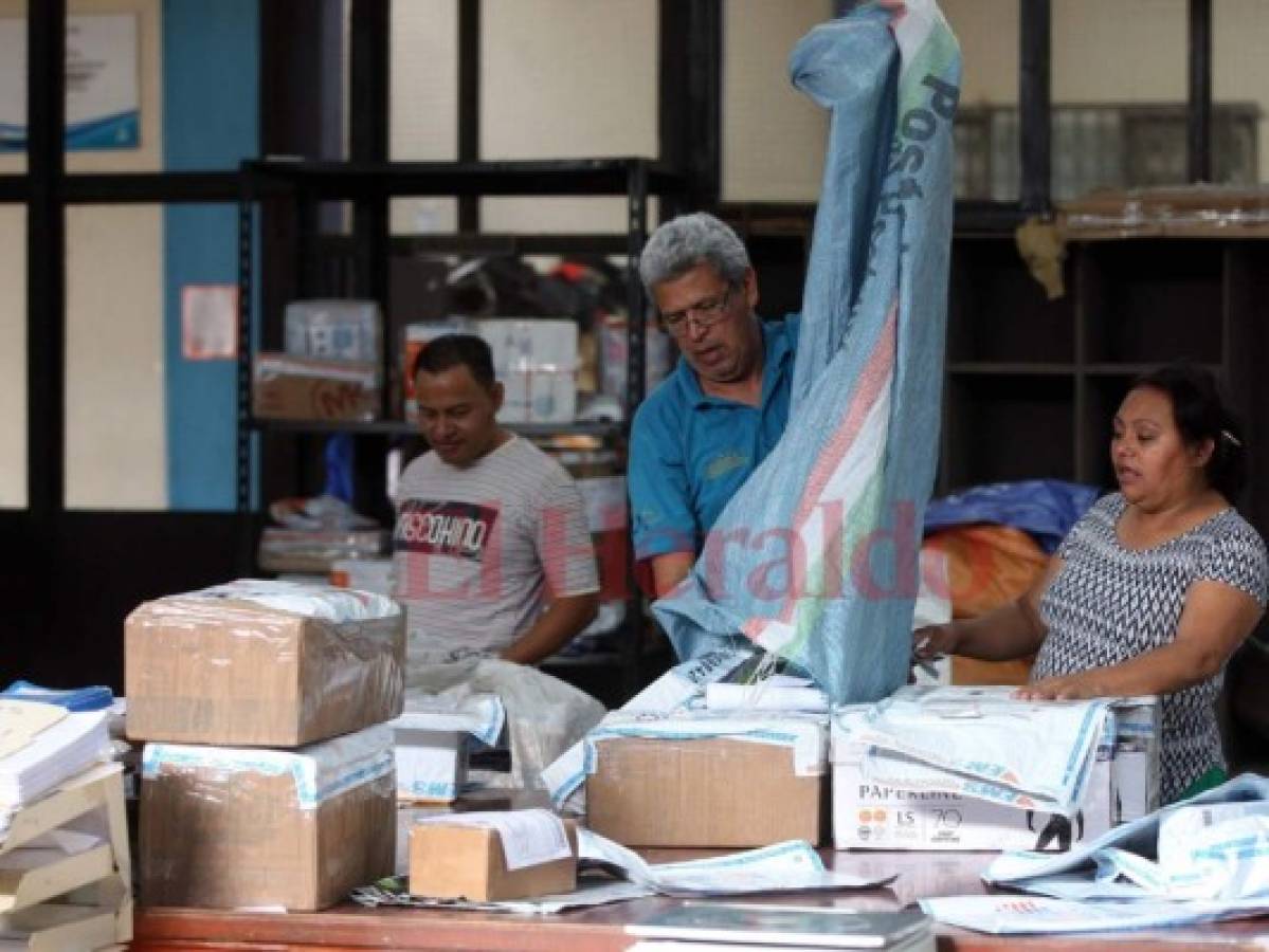 Más de 420 mil paquetes recibe anualmente el Correo Nacional de Honduras