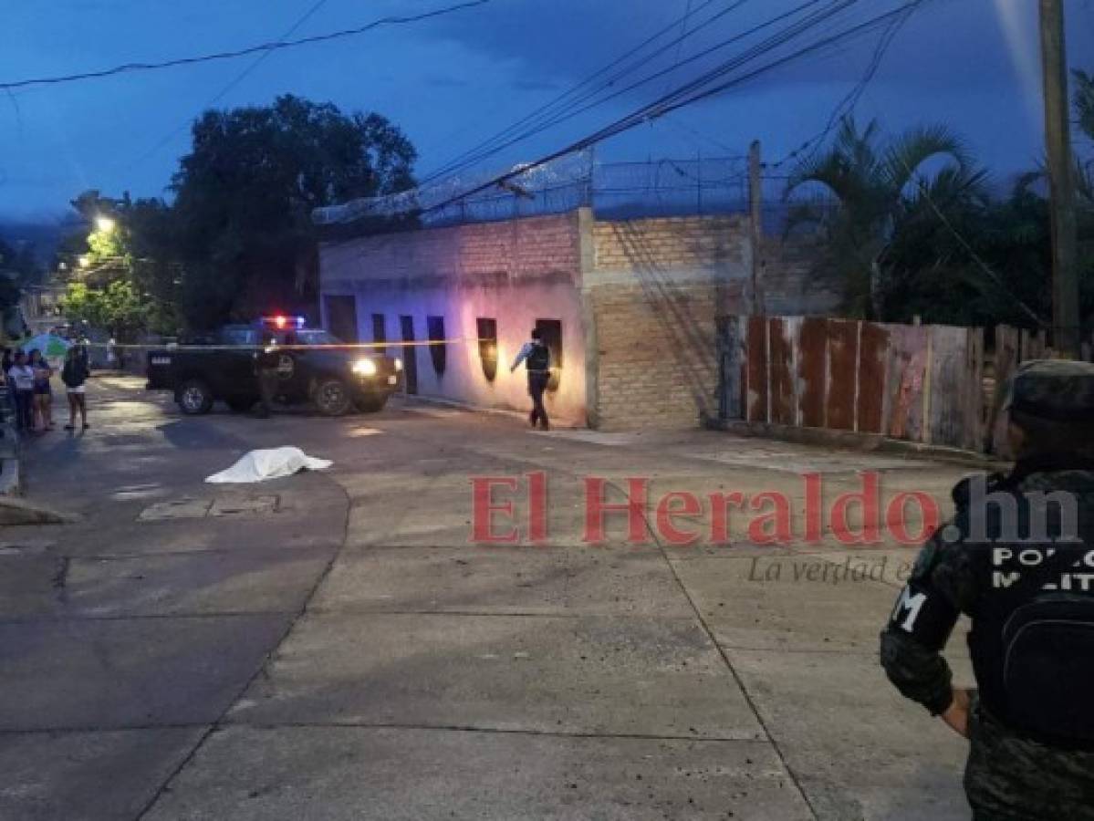 Tiroteo deja un muerto y dos heridos en colonia Villa Cristina de la capital de Honduras
