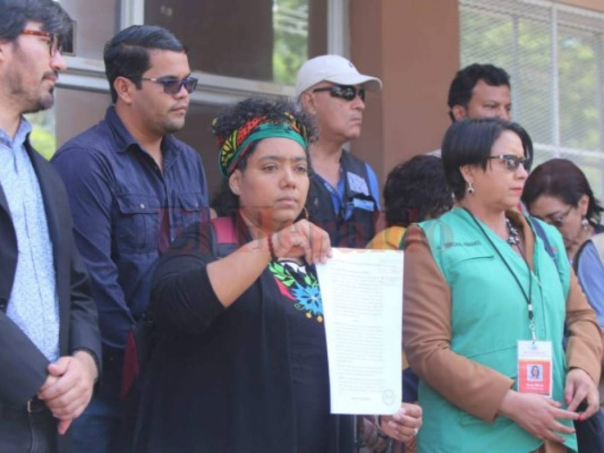 Interponen denuncia por agresiones de policías en manifestaciones en Honduras