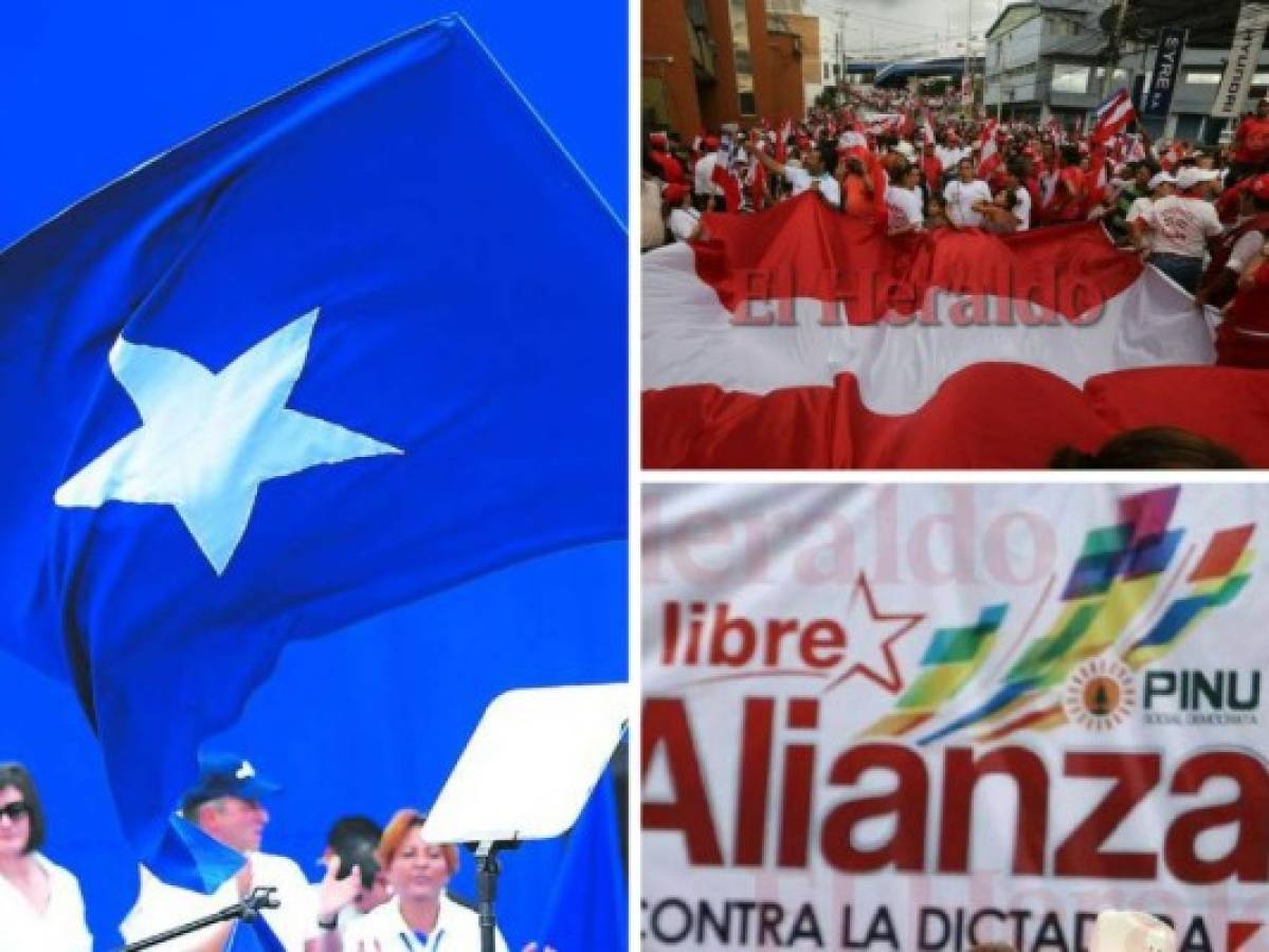 Partidos políticos empiezan sus cierres de campaña electoral en el oriente de Honduras