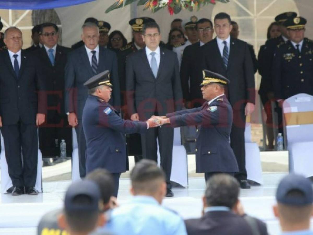 Nueva cúpula de la Policía Nacional asume cargo durante ceremonia de 136 aniversario