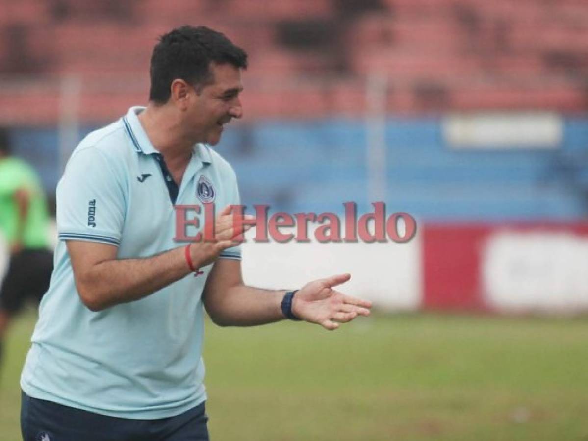 Motagua: Diego Vazquez espera con tranquilidad su rival en semifinales  