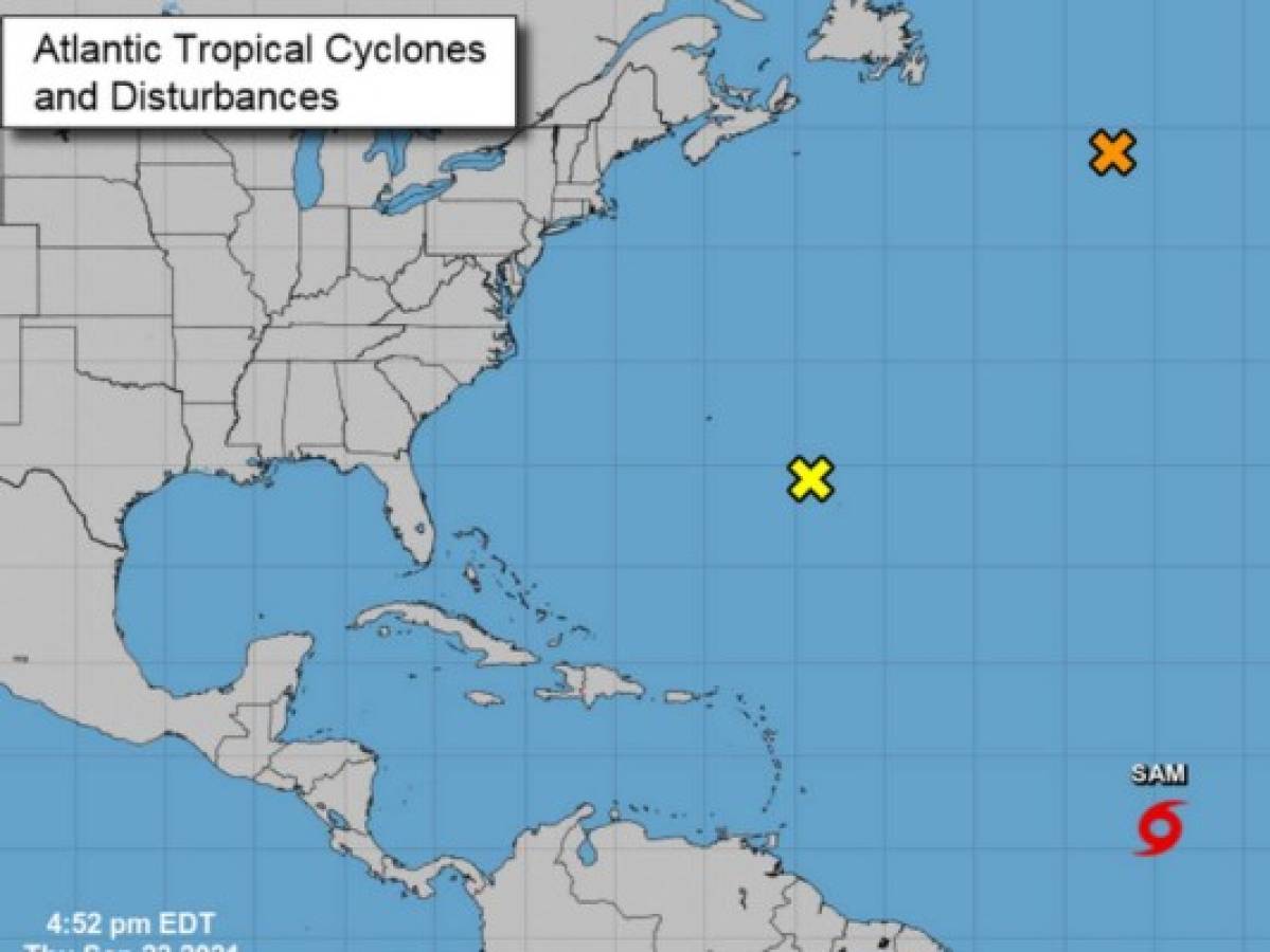 Expertos: El potente huracán Sam podría variar de intensidad