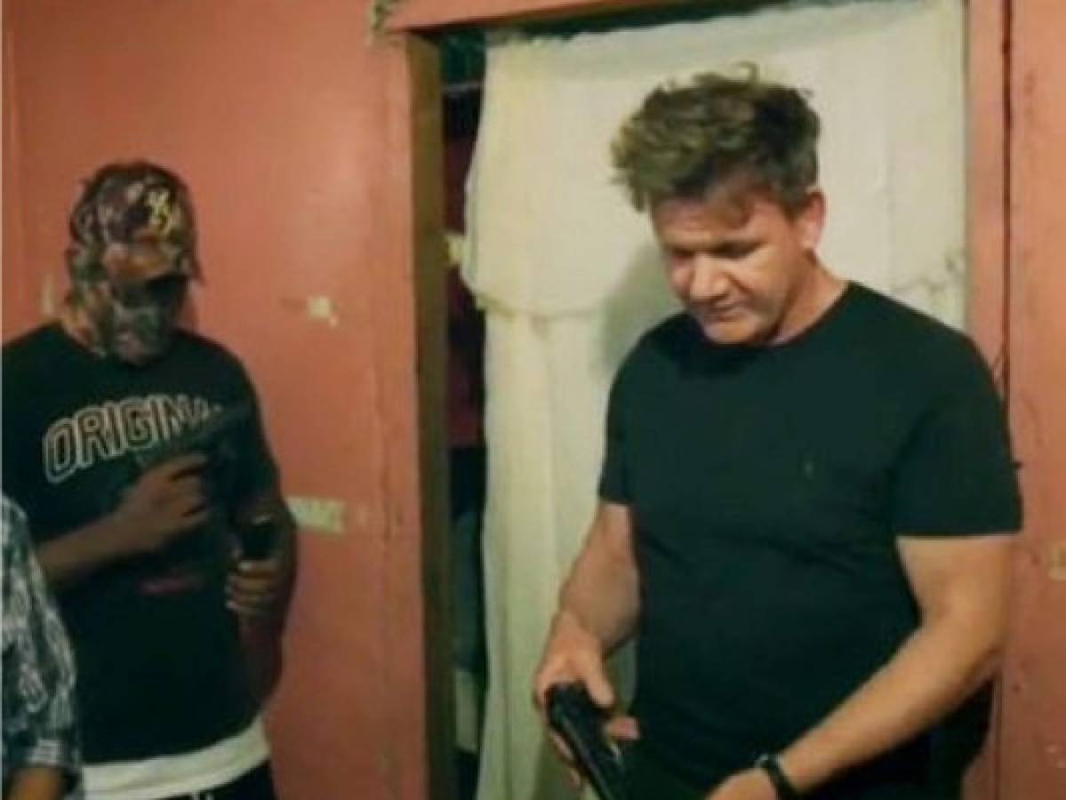 ¡Revelador! El paseo del chef Gordon Ramsay en Honduras culminó en una entrevista con sicarios