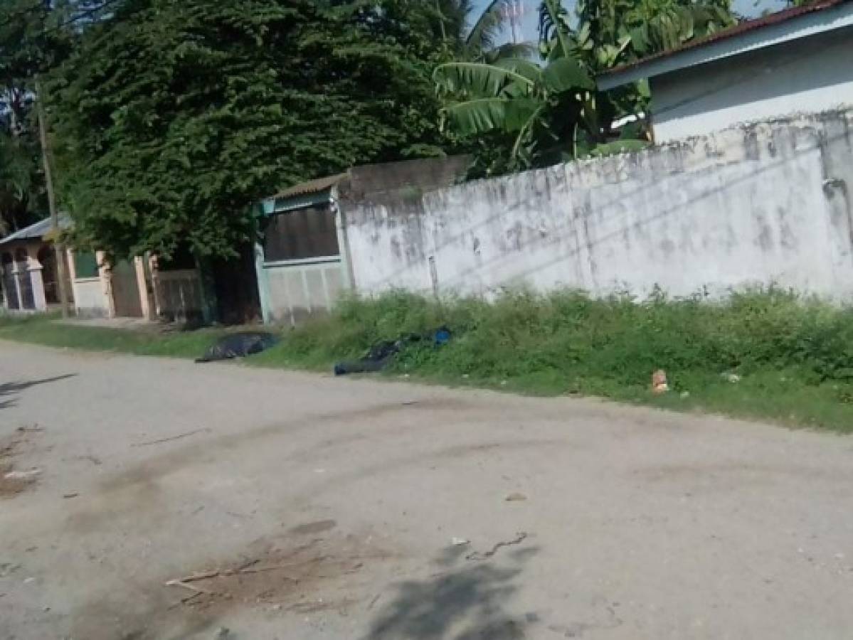 Matan a dos personas en colonia de la Rivera Hernández de San Pedro Sula