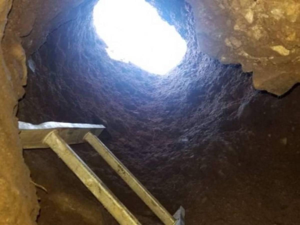 Hallan túnel clandestino en frontera entre México y EEUU