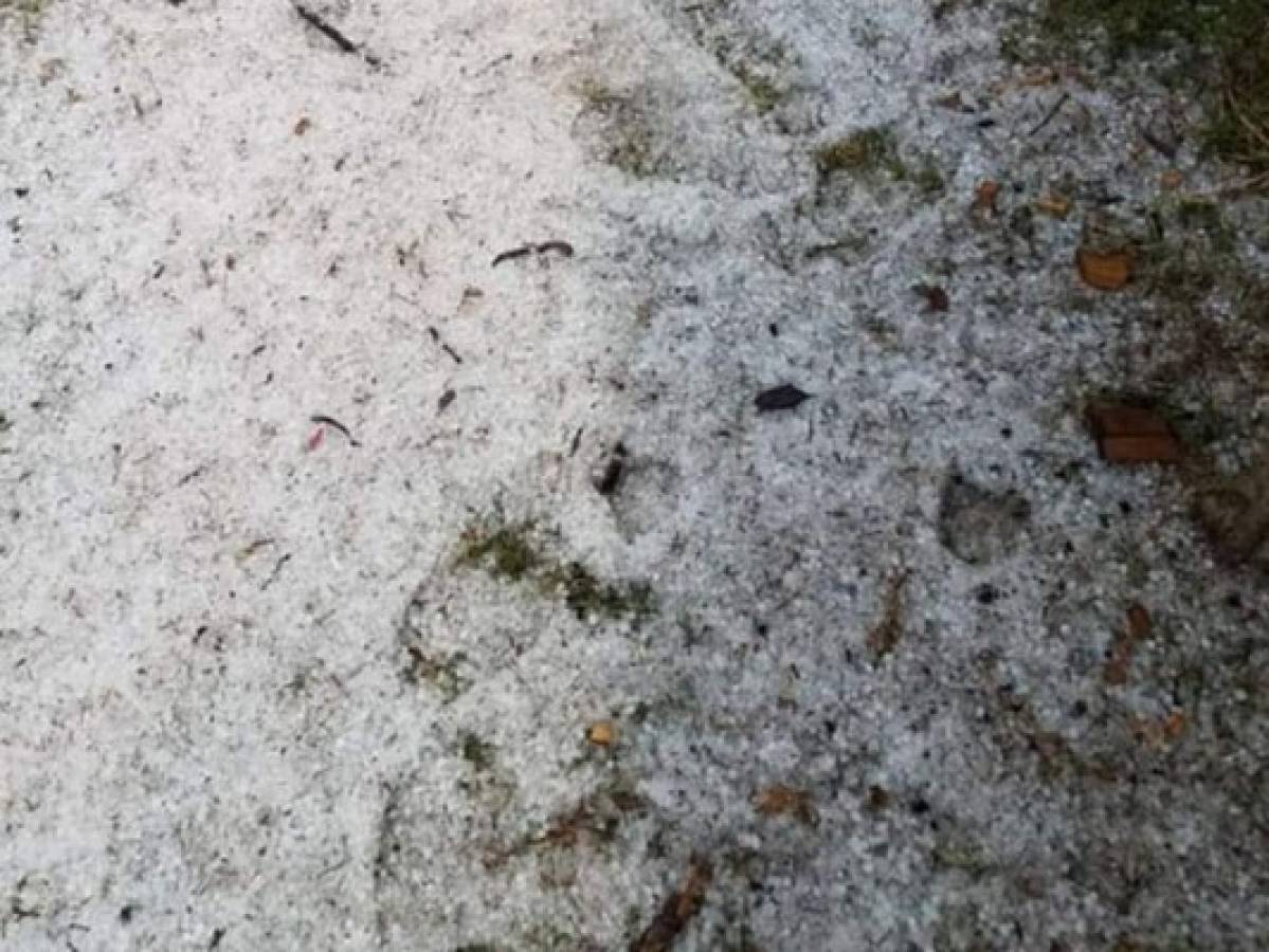 Lluvias con granizo sorprenden a habitantes del Valle de Azacualpa, Intibucá  