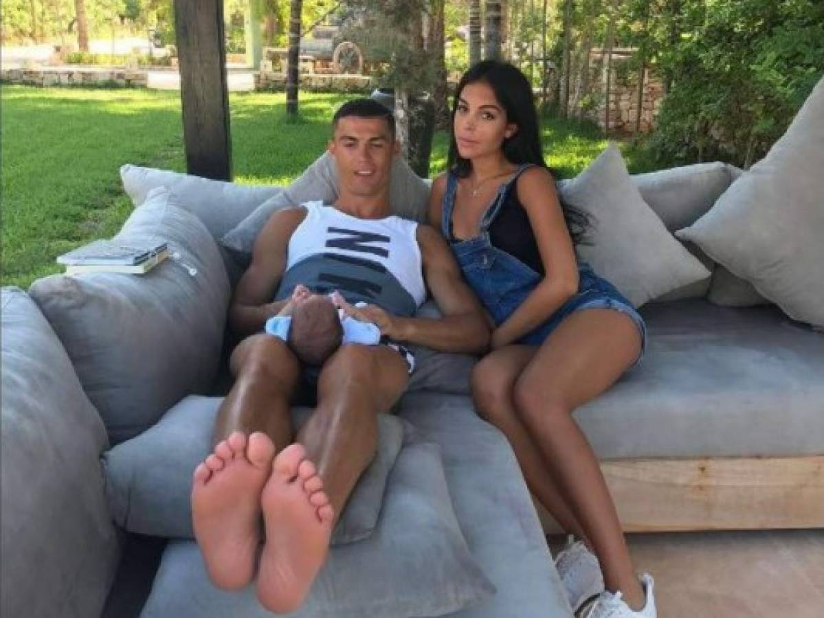 Por error revelan sexo del bebé que esperan Cristiano Ronaldo y Georgina Rodríguez