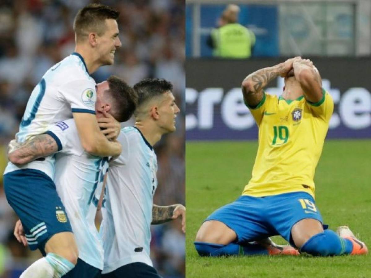 Argentina le ha ganado más veces a Brasil en Copa América