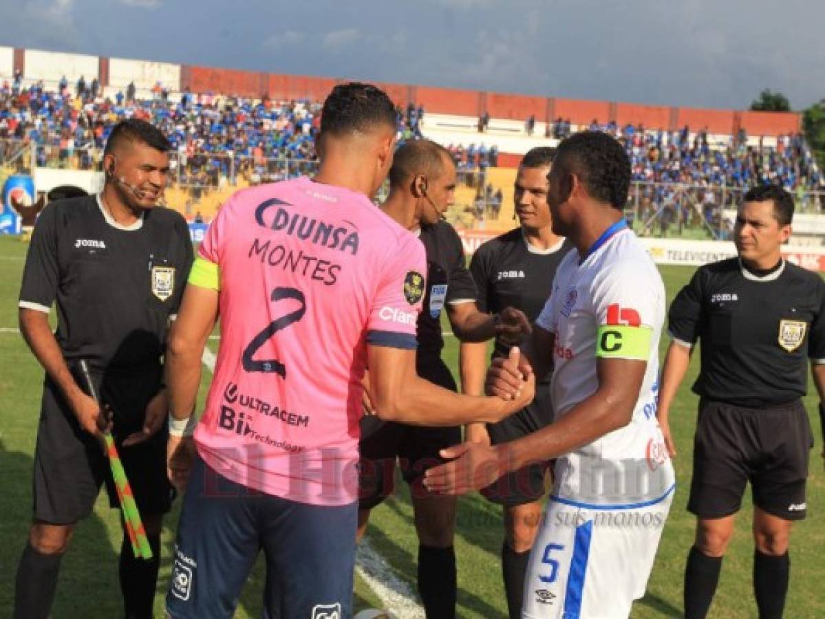 Olimpia sorprende en Comayagua y le gana el clásico 1-2 a Motagua