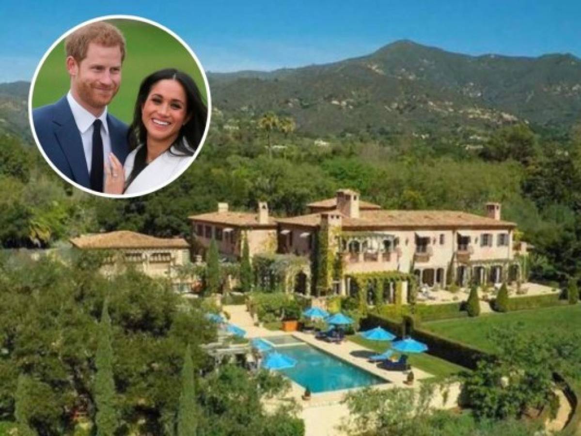 La lujosa y costosa mansión comprada por Meghan Markle y el príncipe Harry