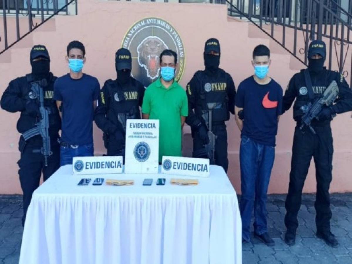 Capturan a presuntos sicarios y extorsionadores de la pandilla 18 en la capital de Honduras