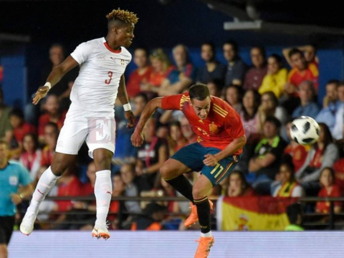 España empata a uno ante Suiza y con Lopetegui llega a 19 partidos sin perder