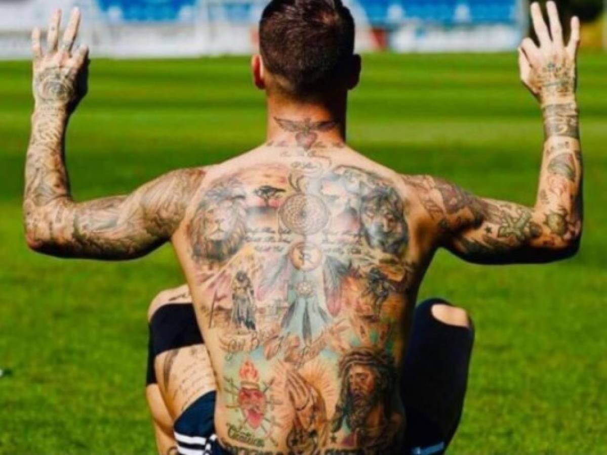 Sergio Ramos sorprende al aparecer sin ningún tatuaje en su cuerpo
