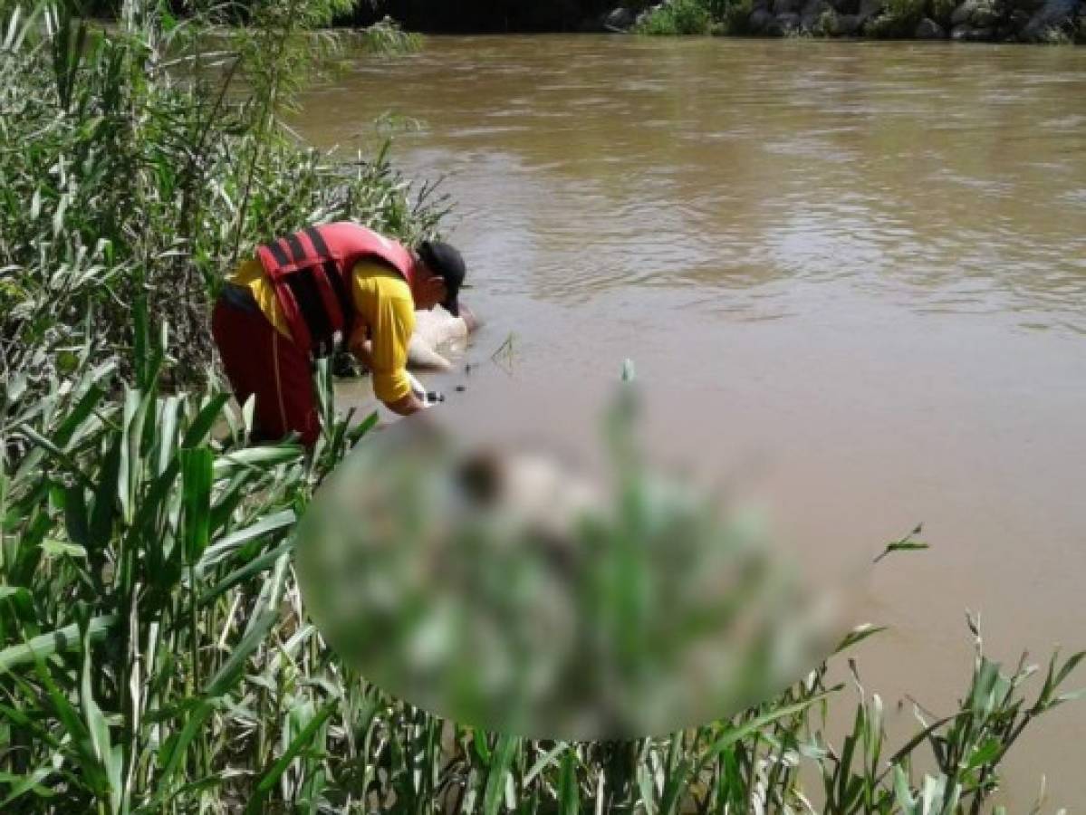 En Río Chamelecón hallan cuerpos de cuatro hombres desaparecidos