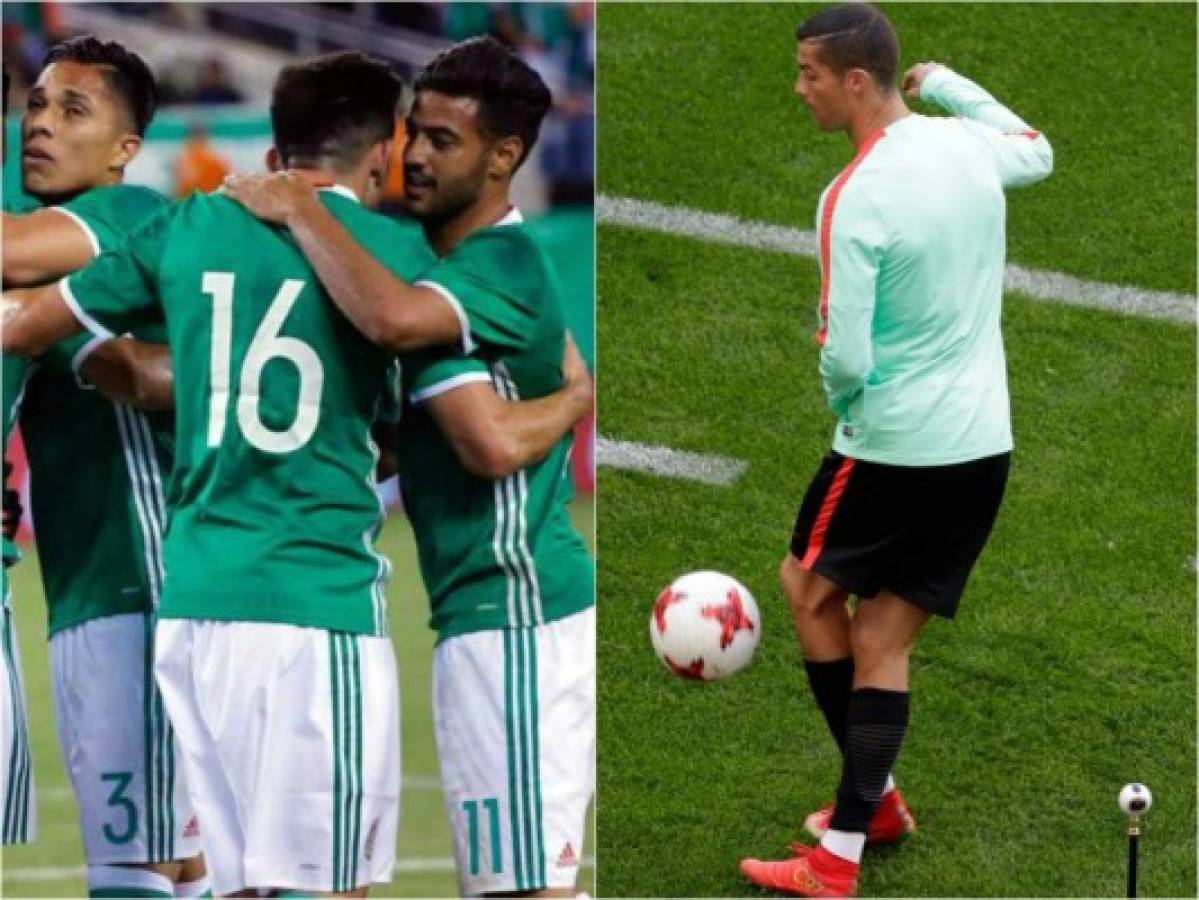 México debuta en la Confederaciones ante la 'Bestia' Cristiano Ronaldo; Chile frente a los Leones